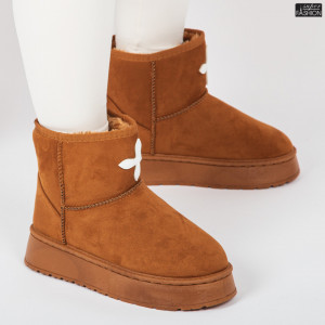 Cizme "ALD Fashion HQ-1012-90 Camel" - Img 2