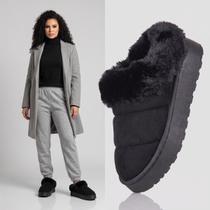Cizme scurte Dama tip UG "ABC MK059 Black"