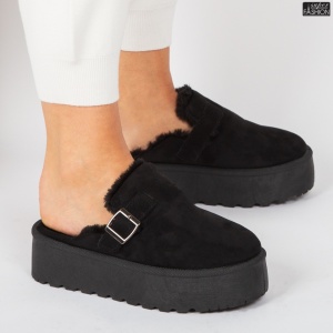 Cizme scurte Dama tip UG "Lavy Fashion SL-A15 Black" - Img 2