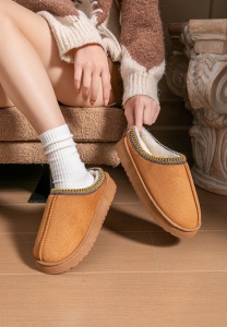 Cizme scurte Dama tip UG "SuperFashion 5-20 Brown" - Img 3