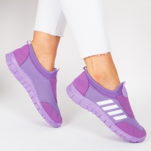 Espadrile ''ALD Fashion HQ-25-106 Purple" - Img 3