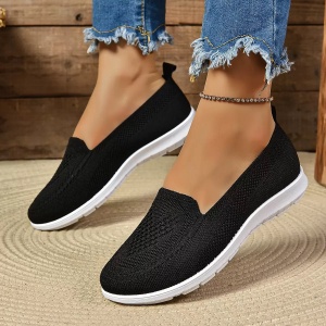 Espadrile "SuperFashion HTWM-42 Black" - Img 11