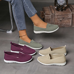 Espadrile "SuperFashion HTWM-42 Wine Red" - Img 6