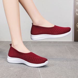 Espadrile "SuperFashion HTWM-43 Wine Red" - Img 9