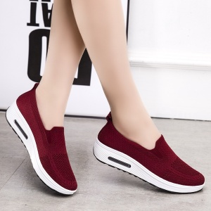 Espadrile "SuperFashion HTWM-44 Wine Red" - Img 1