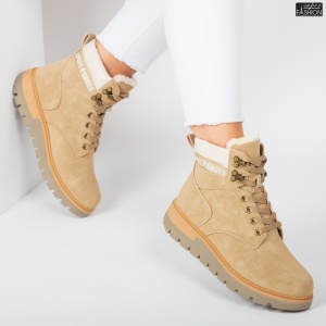 Ghete îmblănite ''ABC 6601 Khaki'' - Img 1
