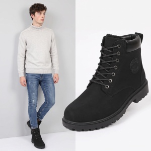 Ghete îmblănite ''Meek GK-03 Black''