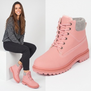 Ghete îmblănite ''Meek GK-169 Pink''