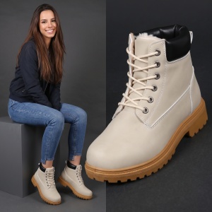 Ghete îmblănite ''Meek GK-170 Beige''