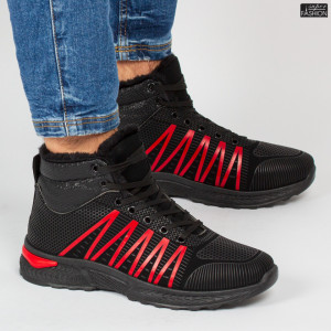 Ghete îmblănite ''Meek GK-50 Black Red'' - Img 2