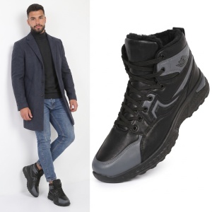 Ghete îmblănite ''Meek GK-55 Grey''