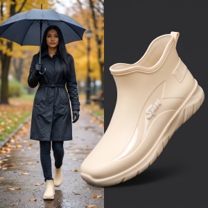 Ghete ploaie "SuperFashion 6-37 Beige"