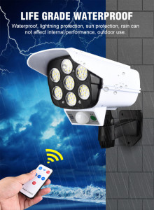 lampa tip camera falsa cu senzor de miscare
