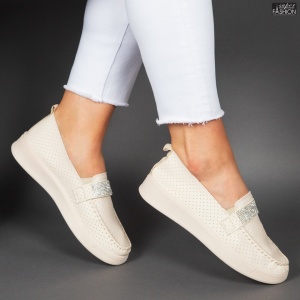 Pantofi ''ALD Fashion HQ-30-126 Beige" - Img 3