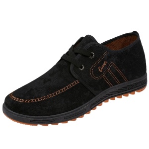 Pantofi Casual "SuperFashion HTMS-05 Black" - Img 4