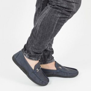 pantofi barbati albastri