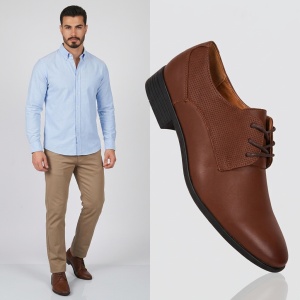 Pantofi ''HEROWAY 307-1 Brown''