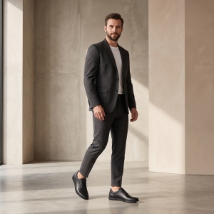 Pantofi ''HEROWAY 860 Black'' - Img 2