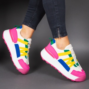 Pantofi Sport ''ABC ABC-395 Fuchsia'' - Img 3