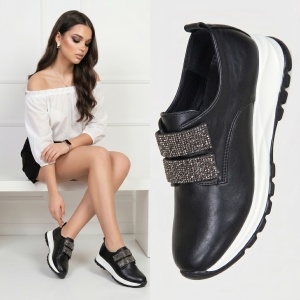 Pantofi Sport ''ABC Fashion 852 Black''