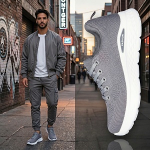 Pantofi Sport ''ABC MK055 Gray"
