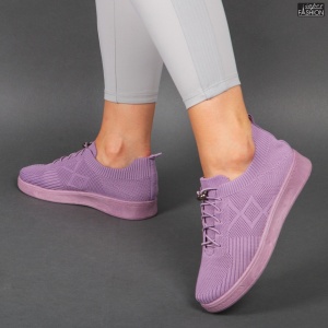 Pantofi Sport ''ALD Fashion HQ1037-208 Purple" - Img 4