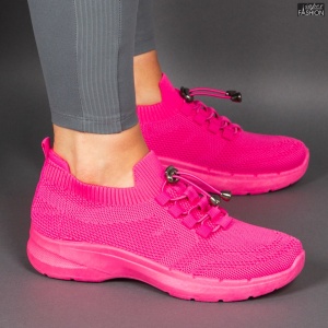 Pantofi Sport ''ALD Fashion HQ1039-219 Fuchsia" - Img 2