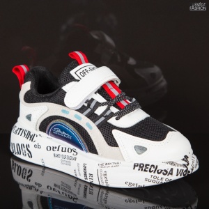 Pantofi Sport Copii ''NCD Fashion D3-1 Black/Red'' - Img 1