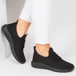 Pantofi sport "DON Fashion D223 Black" - Img 2