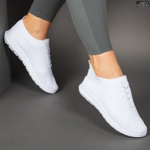 Pantofi Sport "Expresiv Collection 5916 White" - Img 4