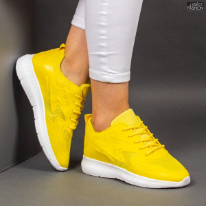 pantofi sport dama galbeni