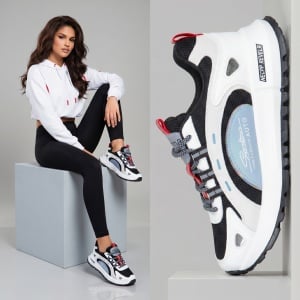 Pantofi sport "NCD Fashion CL223-1 Black White"