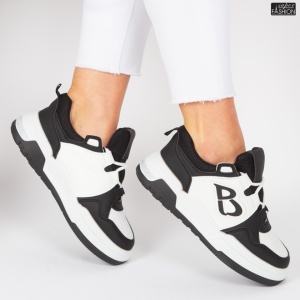 Pantofi Sport ''RXR Fashion R-924 White Black"
