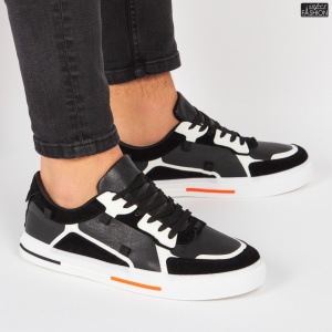 Pantofi Sport ''Se7.en D869 Black" - Img 2
