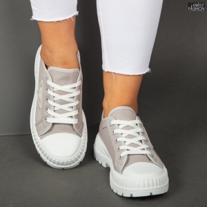 Pantofi Sport "Se7.en D988 Grey'' - Img 3