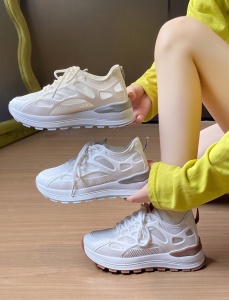 Pantofi sport "SuperFashion 6-6 White Gray" - Img 10