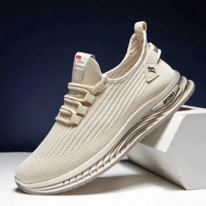Pantofi Sport "SuperFashion HTMS-002 Beige" - Img 2