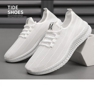 Pantofi Sport "SuperFashion HTMS-133 White" - Img 11
