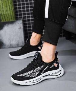 Pantofi Sport "SuperFashion HTMS-15 Black" - Img 10