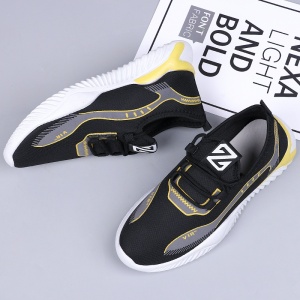 Pantofi Sport "SuperFashion HTMS-222 Black Yellow" - Img 3
