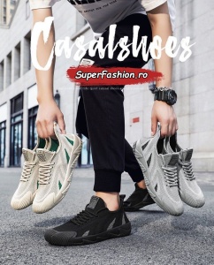Pantofi Sport "SuperFashion HTMS-5 Gray" - Img 11