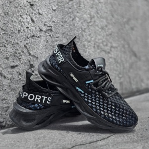 Pantofi sport "SuperFashion HTWM-17 Black" - Img 3