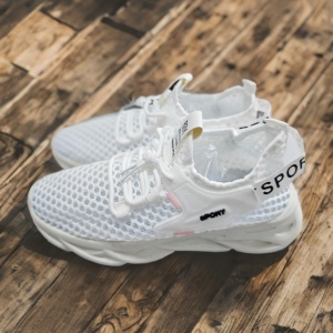 Pantofi sport "SuperFashion HTWM-17 White" - Img 8