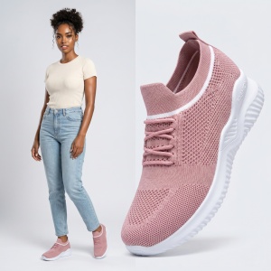 Pantofi sport "SuperFashion HTWM-36 Pink''