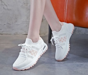 Pantofi sport "SuperFashion HTWM-41 White Pink" - Img 6
