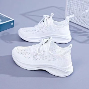 Pantofi sport "SuperFashion HTWM-54 White"