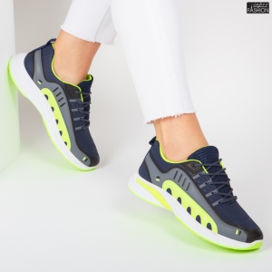 Pantofi Sport ''WE Fashion 391-2 Blue Green'' - Img 8