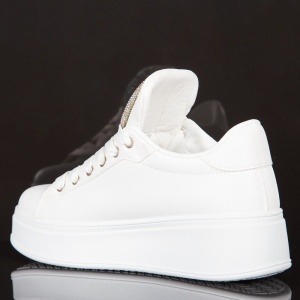 Pantofi Sport ''YiYi H203 White Silver" - Img 6