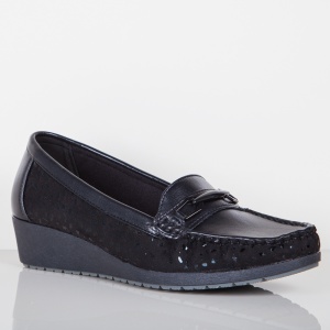 Pantofi ''YiYi YEHJ-160 Black" - Img 4
