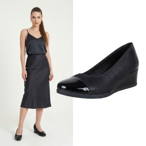Pantofi ''YiYi YEHJ-173 Black"